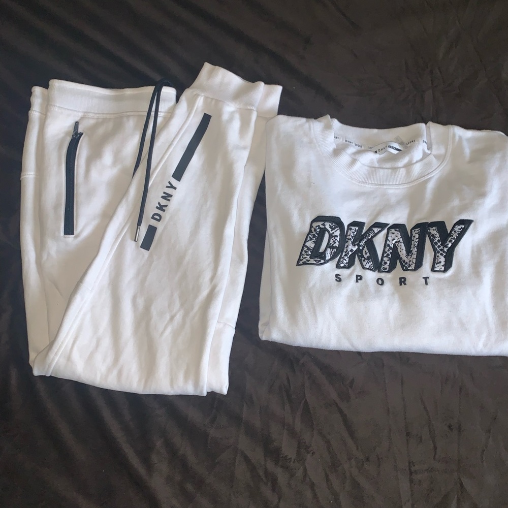BUNDLE - DKNY track set - white / black